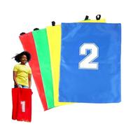 Sacos de carreras para niños, 4 unidades de patatas - carreras de saltar | 20 x 28 in Outdoor Games Outside Party Games para niños juegos de patio trasero, plegables e impermeables y pueden servir