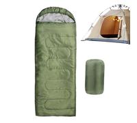 Sacos de dormir clima cálido para adultos - Sacos de dormir de poliéster, bolsa de dormir para acampar, bolsa de dormir para adultos al aire libre clima frío bolsa de dormir bolsa impermeable equipo