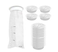 Sacos de náuseas - Bolsa de vómitos, bolsa de emesis | Paquete de 20 bolsas para mareos por movimiento para viajes en coche, bolsas a prueba de fugas para náuseas, trastornos matutinos, ayuda para