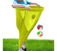 Sacos para saltar sacos adultos bolsas de | Divertidos pantalones elásticos gigantes con 2 bolas hinchables set completo para la escuela, festival, carnaval, jardín, terraza, reencuentro