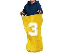 Sacos para saltar sacos | Saco de carreras con número - Juegos de para jardín, prado, campo, parque, picnic, festival - para al aire libre, ferias, familiares