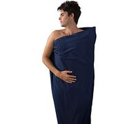 Sacos sábana de higiénicos/Viaje Premium Cotton Travel Liner - Standard (Rectangular) Azul Marino Color: Azul Marino