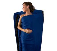 Sacos sábana de higiénicos/Viaje Silk Stretch Liner - Mummy Azul Marino Color: Azul Marino