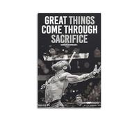 SACPFGUE Póster decorativo de Boxeo Conor McGregor 2 lienzos para pared e impresión artística moderna para decoración de dormitorio familiar, 50 x 75 cm