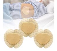 Sacral Espuma Herida Vestir 7 "x7" - Impresión Ulcer Adhesivo Pad para camas de más edad, Estéril Embalaje Individual, Vendaje de Sacro Impermeable, 3 Paquetes