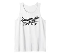 Sacramento CA River City para Hombres y Mujeres. Camiseta sin Mangas