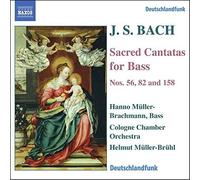 Sacred Cantatas for Bass Nos. 56, 82 and 158 (Muller-bruh (CD) (Importación USA)
