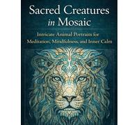 Sacred Creatures in Mosaic: Intricate Animal Portraits for Meditation, Mindfulness, and Inner Calm