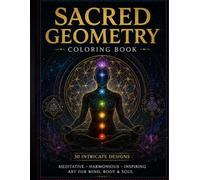 Sacred Geometry: 30 Intricate Sacred Geometry Designs for Relaxation, Meditation & Mindful Coloring