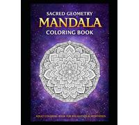 Sacred Geometry Mandala Coloring Book