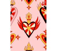 Sacred Heart Notebook - lined journal A5 size - 100 pages: An artistic and spiritual notebook for writing, dreaming, and organizing