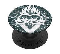 Sacred Heart of Jesus Catholic PopSockets PopGrip Adhesivo
