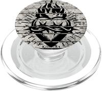 Sacred Heart of Jesus Catholic PopSockets PopGrip para MagSafe