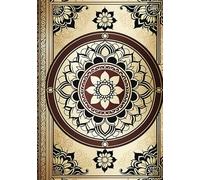 Sacred Mandala Notebook: Aesthetic Unruled Journal for Creative Expression & Mindfulness | 7x10 Inches, 110 Pages