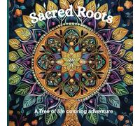 Sacred Roots: Tree of life Mandala coloring adventure