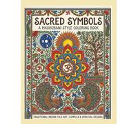 Sacred symbols: In Madhubani style (Madhubani coloring art)