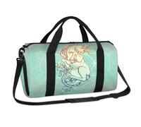 Sacred Unicorn - Bolsa deportiva de lona para fin de semana, bolsa de viaje para el gimnasio, bolsa de viaje para niños, niñas, niños, mujeres y hombres