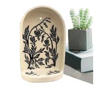 Sacred Wall Niche - Meditation Living Room Decor | Wall Altar Jewelry Tray for Statues, Crystals, Homeowners, Collectors, Apartment, Home Office, Bedroom, Study, Hallway Spiritual Display Shelf