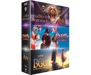 Sacrées sorcières + Charlie et la chocolaterie + Le Bon Gros Géant [Francia] [DVD]