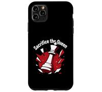 Sacrifice The Queen Funny Chess Player Strategy Carcasa para iPhone 11 Pro MAX
