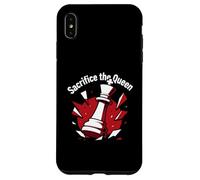 Sacrifice The Queen Funny Chess Player Strategy Carcasa para iPhone XS MAX