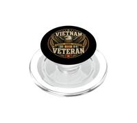 Sacrificio de Honor del Servicio del águila Calva Veterano de Vietnam PopSockets PopGrip para MagSafe