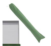 Sacs de sable longs en toile - Sacs de sable longs verts absorbants | Sa de sables sans sablse Protection flexible contre les inondations | Pour le contrôle des inondations de la maison du sous-sol de