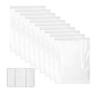 Sacs Nettoyage Grille - Dégraissage Puissant 10pcs, Matériau PE Résistant Sachet | Kit Entretien Ménager Cuisine Pour Maison, Four, Barbecue, Restaurant, Hôtel, Grill, Cuisinière, Ondes