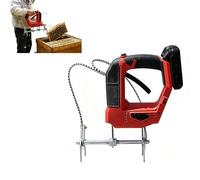 Sacudidor De Abejas Portátil, Removedor Eléctrico De Con Batería Recargable, Máquina De Sacudido Para Cuadros De Colmena, Kit De Herramientas Apícolas Con Frecuencia Ajustable De 4 Velocidades