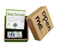 sacxi Caja de regalo de broma de árbol del dinero, divertido truco de dinero para amigos, familiares y colegas