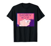 Sad Anime Boy EMO Soft Boy Eboy Vaporwave Aesthetic Lofi Camiseta