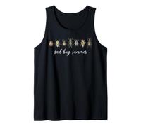 Sad Bug Summer Vintage Insect & Nature Lover Hombres Mujeres Niños Camiseta sin Mangas