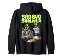 Sad Bug Verano Divertido Amante De Insectos Funerarios Bugs Entomología Sudadera con Capucha