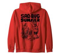 Sad Bug Verano Divertido Amante De Insectos Funerarios Bugs Entomología Sudadera con Capucha