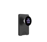 Sad Songs Club Dark Alt Indie Aesthetic Emotional Depressing PopSockets PopWallet para MagSafe
