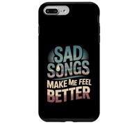 Sad Songs Make Me Feel Better Music Mood Therapy - Carcasa para iPhone 7 Plus/8 Plus