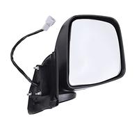 SAD952044 Espejo Lateral del Pasajero, KIMISS Power Right Outside Rear View Reemplazo para NV200 2010-2016 Espejo Derecho del Automóvil (Negro)