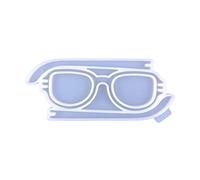 Saddgo Molde de silicona para adornos de gafas, molde de joyería epoxi, molde de resina para colgante, adecuado para moldes de adorno para resina epoxi