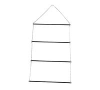 Saddle Blanket Rack Adjustable 4 Layer Hanging Storage Organizer for Horse Saddle Pads Large Size Iron Material 44.88 x 24.02 Inches Barn Stable Home