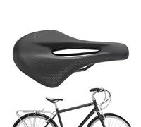 Saddle De Bicicleta - 10.24 Pulgadas De Asiento | Almohadilla De Esponja De Cuero - Diseño A Prueba De Agua A Prueba De Amortiguadores Elástico Universal 314G, Ideal Para Bicicletas De Montaña En Bici