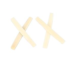 Saddle de Hueso B Premium para Guitarra acústica: Instalación Fácil, Calidad de Sonido Mejorada y Tética (2 juegos de sillín y tuerca) (4 Tuerca) (4 silla de montar)