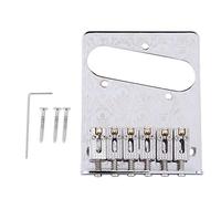 Saddle de puente de rodillo de metal de Metal Sustvita para Telecaster, un puente de guitarra que data de un hoyo de recolección de bobina individual, ideal para guitarristas