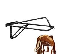 Saddle Rack de montaje en pared - Rack de almacenamiento de metal Saddle Rack Wall Mounted Saddle Stand,Saddle Pad Rack Versatile Western Saddle Rack for Saddles Clothing Bags
