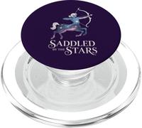Saddled by The Stars Sagitario Centauro Archer Design PopSockets PopGrip para MagSafe