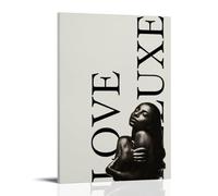 Sade Love Deluxe - Póster decorativo para pared, moderno, ultra transparente, exquisito, para oficina, sala de estar y habitación, estilo marco de 60 x 90 cm