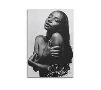 Sade Posters Love Deluxe - Póster de álbum de lujo en lienzo, pintura decorativa moderna estética para dormitorio, sala de estar, póster artístico de 40 x 60 cm, estilo sin marco