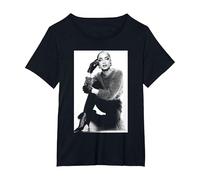 Sade Singer Smooth Operator Diamond Life Camiseta, Mujer Tallas Grandes, Negro, 5XL Grande