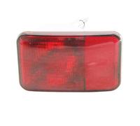 SADHADAH Pilotos Traseros Remolque Para Jeep Para Wrangler 2007-2018 Antiniebla Parachoques Trasero Carcasa Lámpara Sin Bombilla Luces Advertencia 55078104AC 55078105AC(Izquierda)