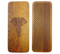 Sadhu Board - Tabla para uñas de madera de mango, 100% hecha a mano, 3 tamaños: 10 mm, 12 mm y 15 mm, alivia la tensión, promueve la circulación sanguínea, desintoxicante, ayuda a aliviar dolores de