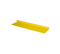 Sadipal 1545003 Papel crepé 0,50 x 2,50 m 40 g/m² amarillo, ampliamente utilizado en floristería para arreglos florales, decoraciones de fiesta infantil, recuerdos de boda y todas las líneas escolares